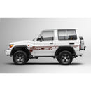 Decal Body Stripe Kit (Doha) for the Toyota LandCruiser 71 Series (2023-) (view 2)