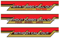 California body stripe kit - Toyota LandCruiser LC71 2023+ call-out options