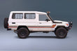 Decal Body Stripe Kit (Townsville) for the Toyota LandCruiser 78 Series Troop Carrier (1999-) (view 9)