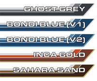 Touge source image 10 for Decal Body Stripe Kit (Renmark Type-2) - 75 Series (1985–1999)