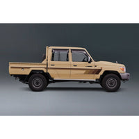 Decal Body Stripe Kit (Broome) for the Toyota LandCruiser 79 Series Dual Cab (2012-) (view 3)