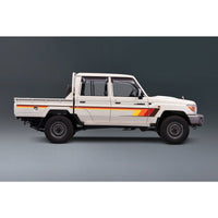 Decal Body Stripe Kit (Broome) for the Toyota LandCruiser 79 Series Dual Cab (2012-) (view 6)