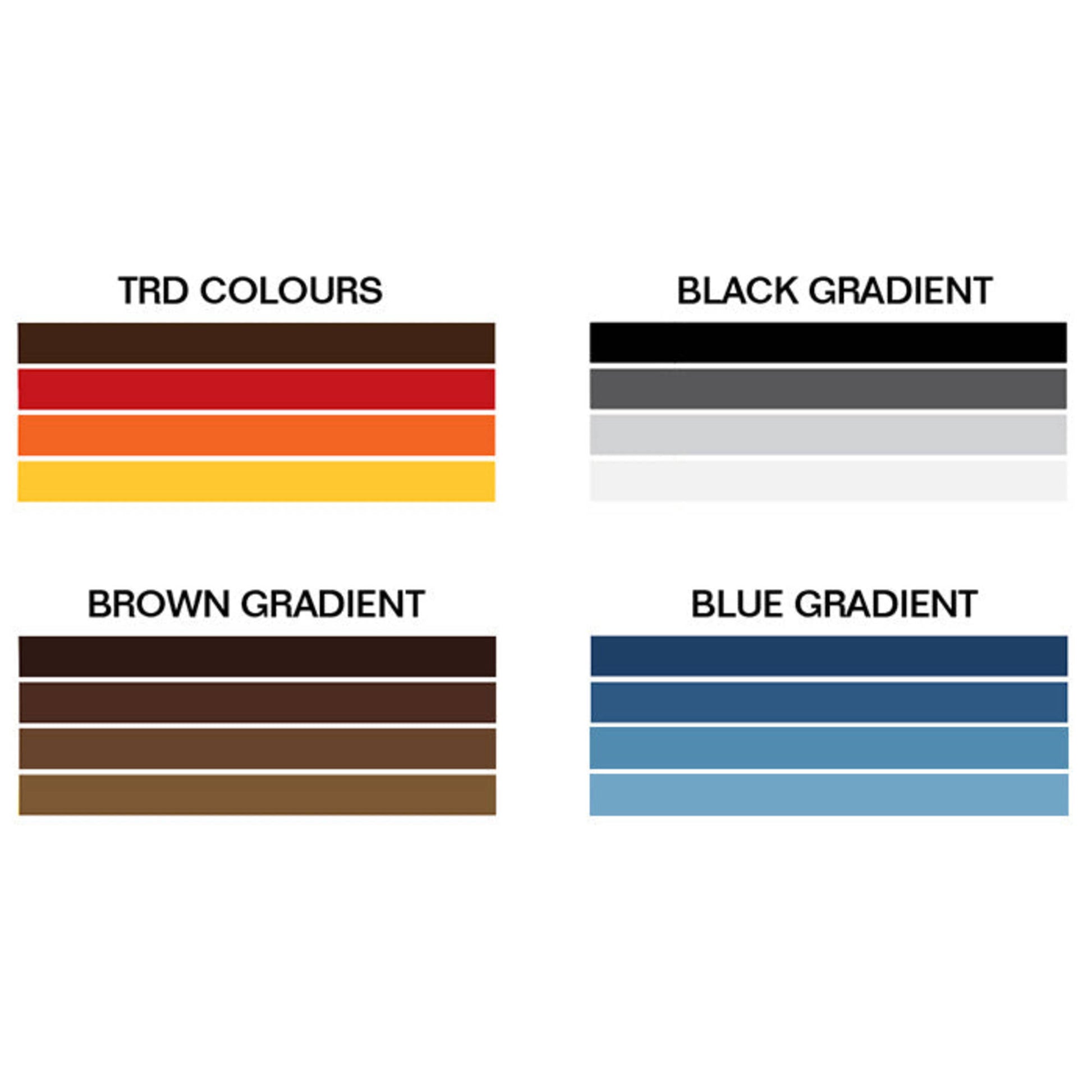 Decal Body Stripe Kit (Broome) for the Toyota LandCruiser 79 Series Dual Cab (2012-) (view 13)