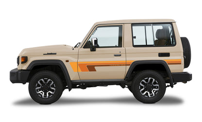 70 Series Land Cruiser Decal Body Stripe Kit (Ballina) -  71 Series (2023-)