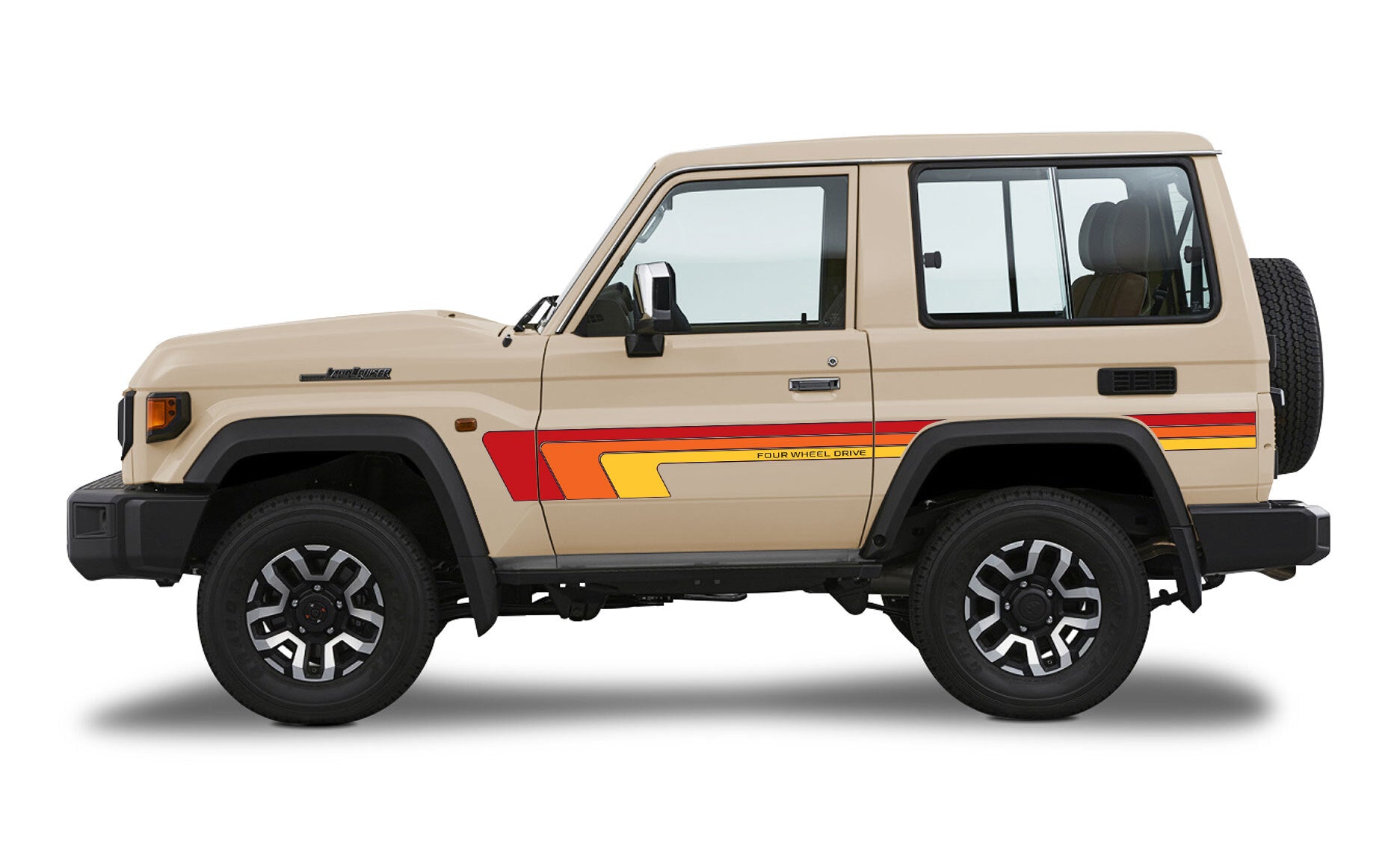 70 Series Land Cruiser Decal Body Stripe Kit (Ballina) -  71 Series (2023-)