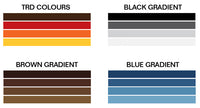 70 Series Land Cruiser Decal Body Stripe Kit (Broome) - 75 Series (1985–1999)