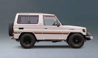 70 Series Land Cruiser Decal Body Stripe Kit (Brussels) - 73/74 Series (1984–1990)