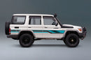 70 Series Land Cruiser Decal Body Stripe Kit (Mecca) - 76 Series (2007-)