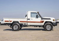 70 Series Land Cruiser Decal Body Stripe Kit (Renmark) - 75/79 Series Single Cab (1985-)