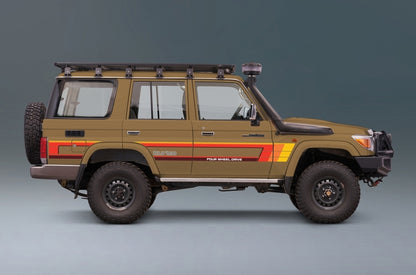 70 Series Land Cruiser Decal Body Stripe Kit (Tweed) - 76 Series (2007-)