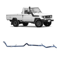 70 Series Land Cruiser Extreme Duty Exhaust - 78 Series (01/1990 - 01/2007), 75 Series (03/1990 - 11/1999)