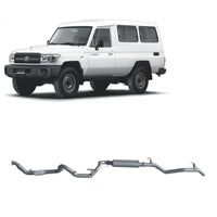70 Series Land Cruiser Extreme Duty Exhaust - 78 Series 4.2L TD (01/2001 - 01/2007)