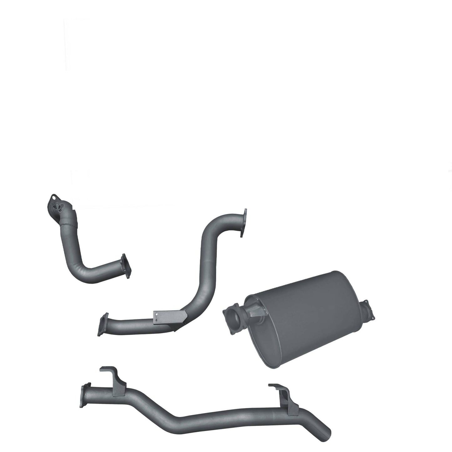 70 Series Land Cruiser Extreme Duty Exhaust - 78 Series Troop Carrier (11/2016 - On)
