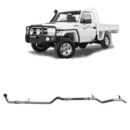 70 Series Land Cruiser Extreme Duty Exhaust - 79 Series 4.2L TD (01/2001 - 01/2007)