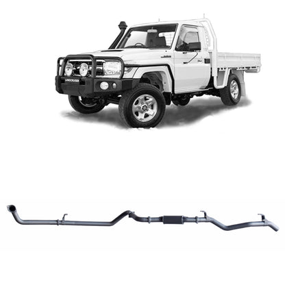 70 Series Land Cruiser Extreme Duty Exhaust - 79 Series 4.2L TD (01/2001 - 01/2007)