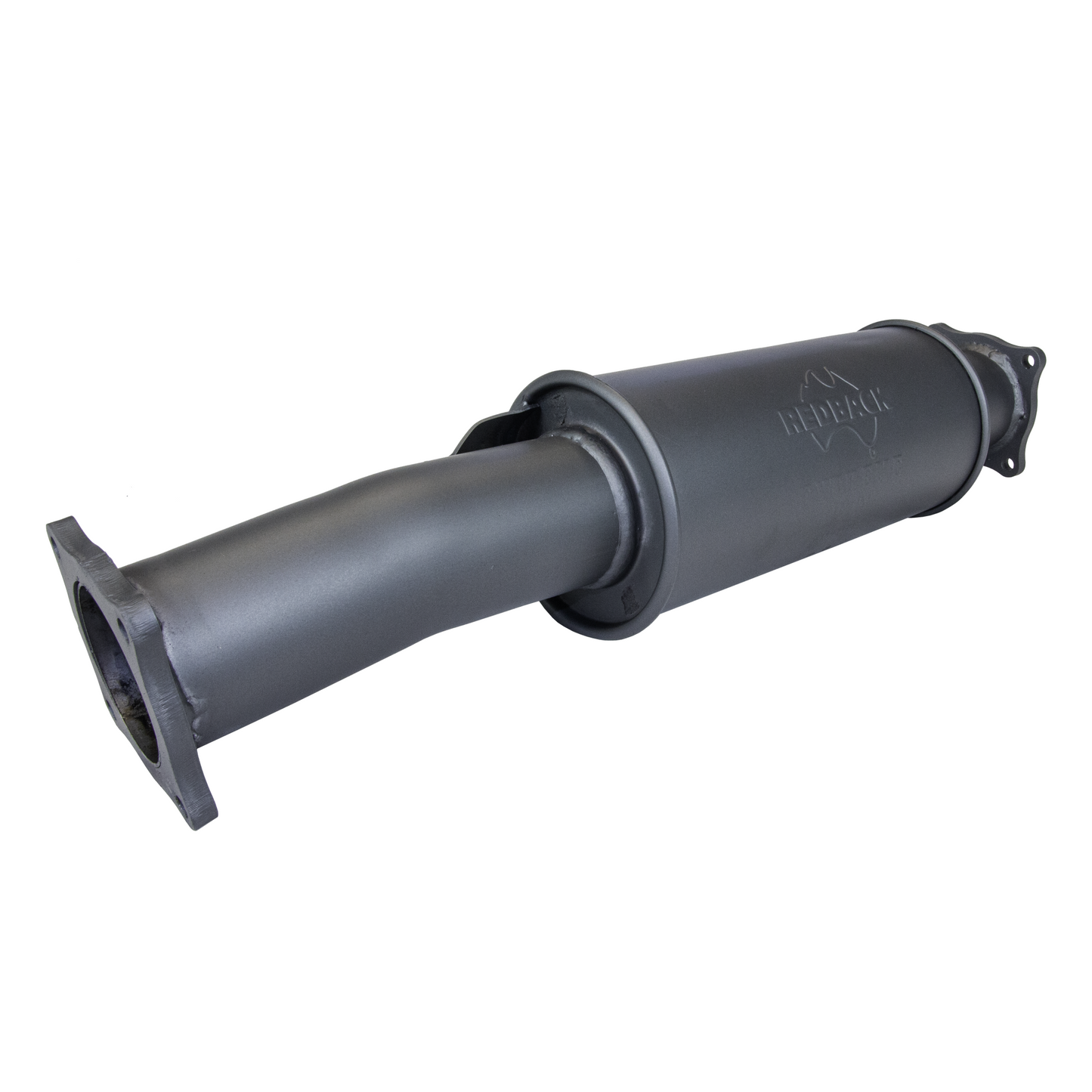 70 Series Land Cruiser Extreme Duty Exhaust - 79 Series Dual Cab with Auxiliary Fuel Tank (01/2012 - 10/2016)