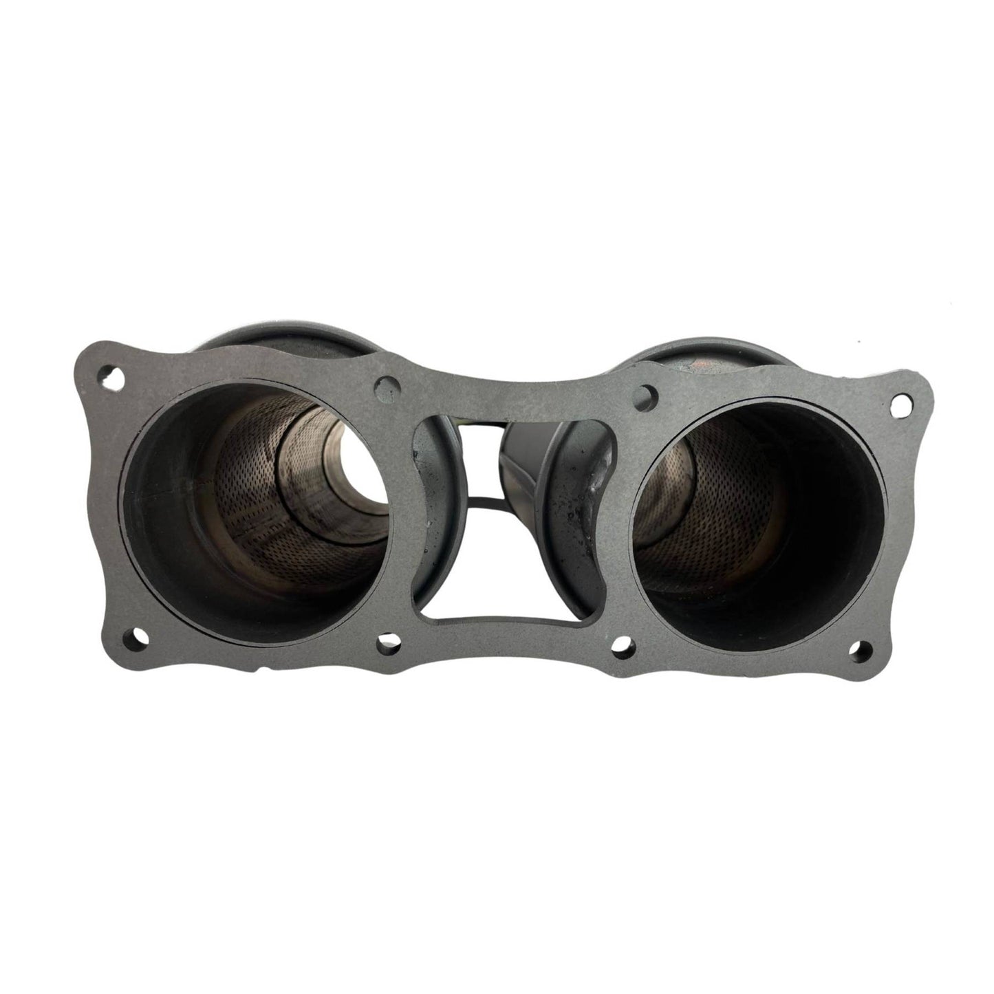 70 Series Land Cruiser Extreme Duty Twin 4 Turbo Back Exhaust with Resonator - 79 Series Dual Cab