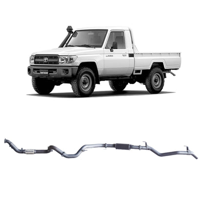 Toyota Land Cruiser Redback Extreme Duty Exhaust for Toyota Landcruiser 79 Series Single Cab (03/2007 - 10/2016)