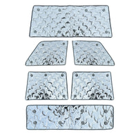 Solar Sun Shades (6 Pack) for the Toyota LandCruiser 79 Series Dual Cab (2012-)